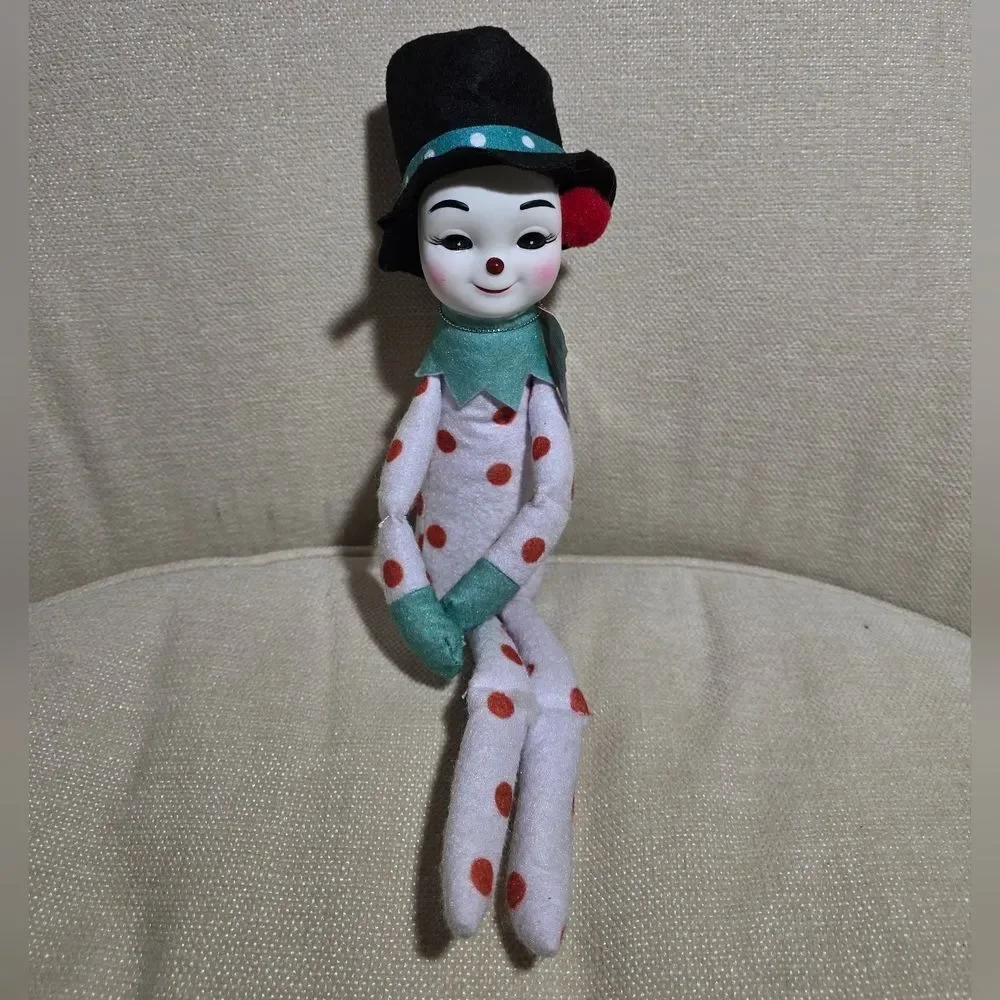 NEW Vintage Nostalgic Style Snowman Shelf Knee Hugger by Mr. Christmas